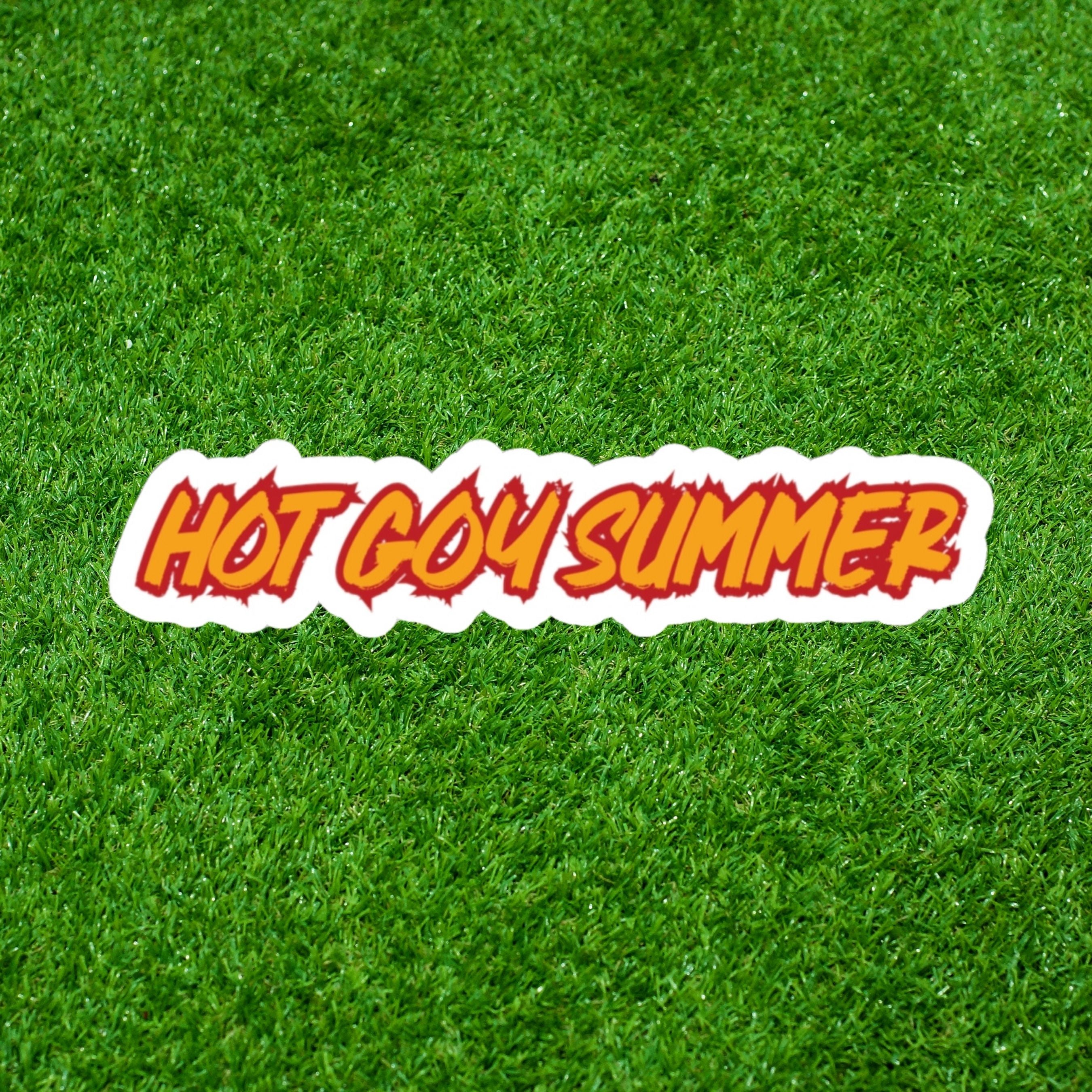 "Hot Guy Summer" | Kiss-Cut Vinyl Sticker
